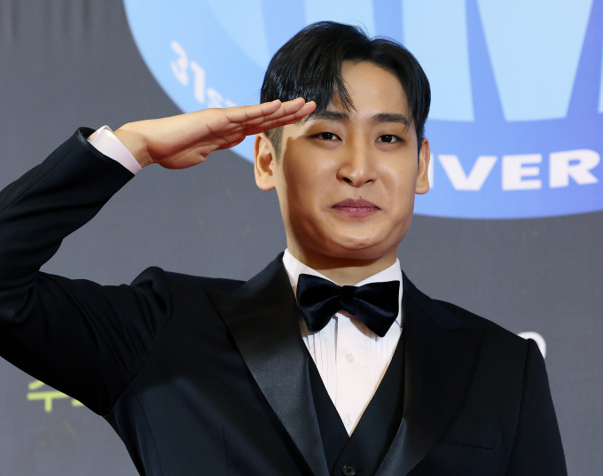 사진은 지난 2월 서울 중구 동대문디자인플라자(DDP)에서 열린 '31주년 한터뮤직어워즈 2024' 레드카펫 행사에 참석한 배우 박재정. /사진=뉴스1
