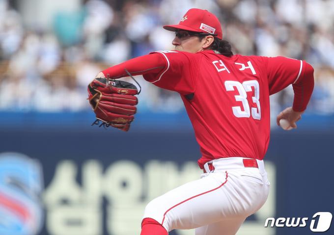 SSG 더거. /뉴스1 DB ⓒ News1 공정식 기자