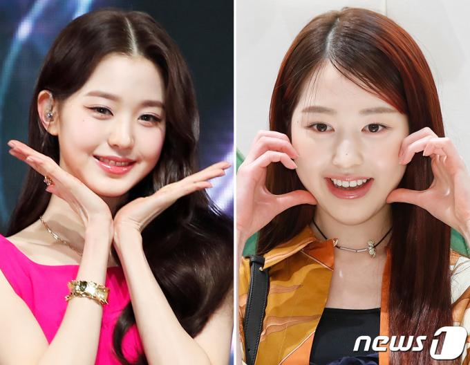 아이브 장원영과 친 언니 장다아(오른쪽). ⓒ News1 권현진 기자