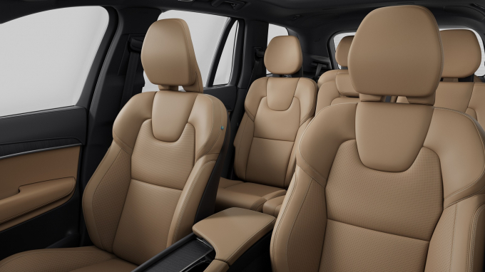 볼보자동차 XC90 B6 인테리어 시트 엠버 /사진=볼보자동차코리아