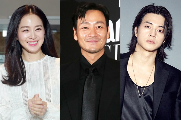 미국 시리즈 '버터플라이'로 할리우드 진출에 나선 국내 배우들의 활약상에 기대감이 모아진다. 사진은 배우 김태희, 박해수, 김지훈(왼쪽부터). /사진=머니투데이,빅픽처이앤티 제공