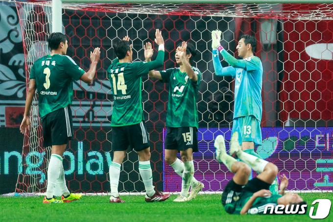 [사진] 전북, 서울 상대 3-2 승리