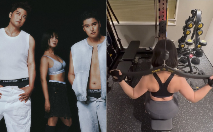 박나래가 바디프로필 사진을 공개했다./사진=박나래 인스타그램 