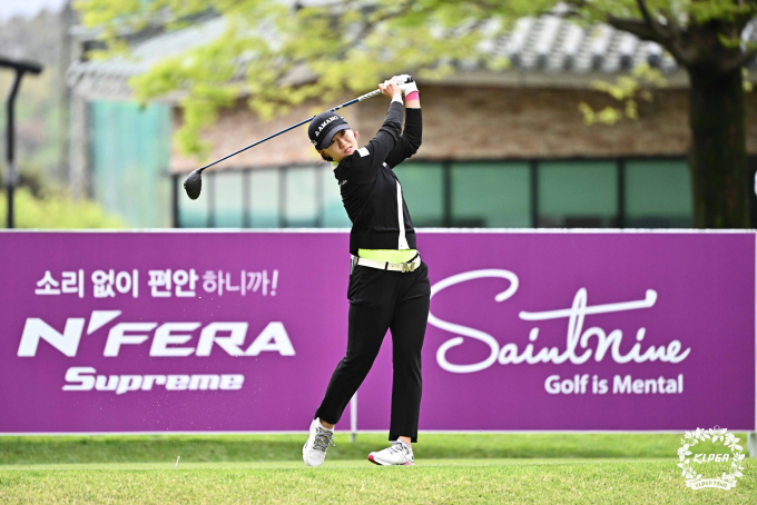 최은우가 KLPGA 투어 넥센·세인트나인 마스터즈 정상에 올랐다. /사진= KLPGA