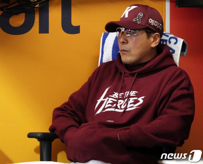 키움 히어로즈가 21일 두산 베어스와 더블헤더 1차전에서 8-4로 승리했다.ⓒ News1 김진환 기자