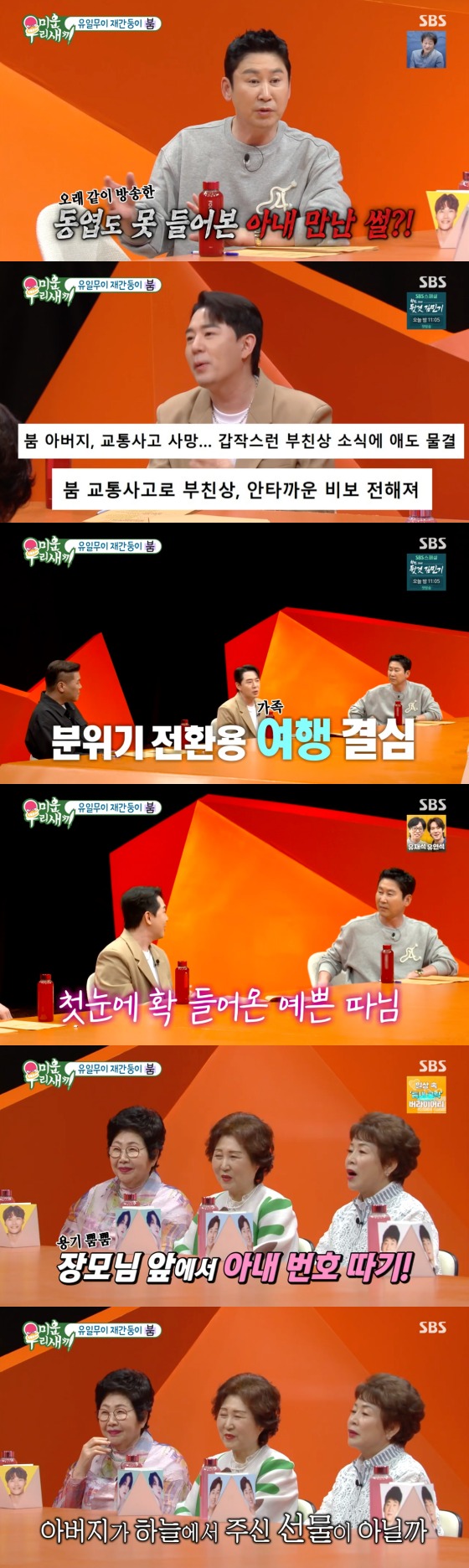 SBS '미운 우리 새끼' 방송 화면 캡처