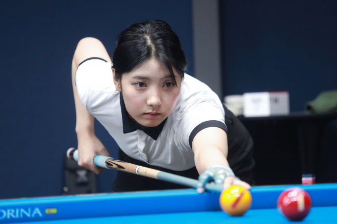 LPBA 트라이아웃 1위에 오른 이선영. /사진= LPBA