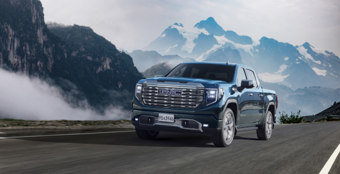 GMC 풀사이즈 픽업트럭 시에라가 2024년형으로 업그레이드 됐다. /사진=GM