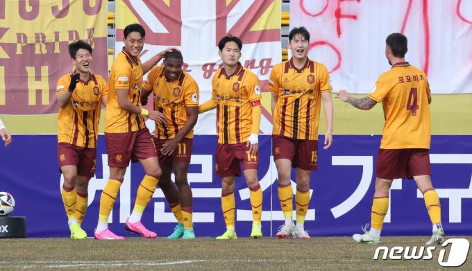 광주FC가 ACLE 본선 진출을 확정했다. 2024.3.2/뉴스1 ⓒ News1 김태성 기자