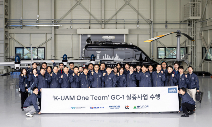 현대차, ‘K-UAM 그랜드챌린지’ 1단계 실증 성공/사진제공=현대차