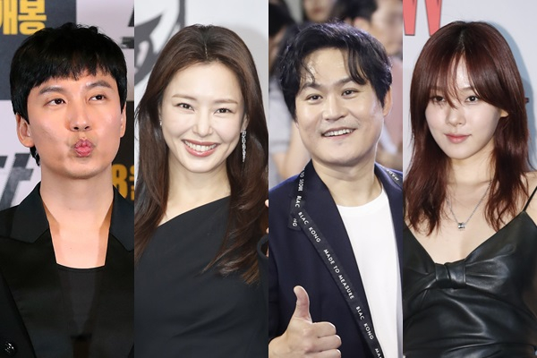 김남길·이하늬·김성균·김형서(비비)가 SBS 새 드라마 ‘열혈사제2’ 출연을 확정했다. 사진은 배우 김남길, 이하늬, 김성균, 김형서(왼쪽부터). /사진=뉴스1