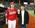 SSG 랜더스 최정(왼쪽)과 KBO리그 최다 홈런 신기록 공을 잡은 강성구 씨가 기념사진을 촬영하고 있다. (SSG 랜더스 제공)