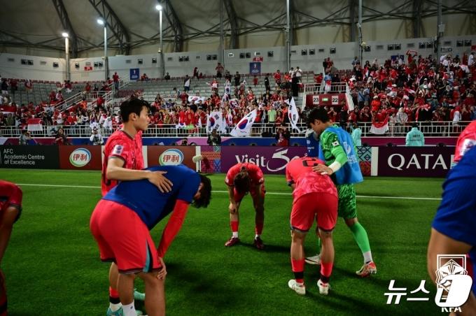 [사진] U-23 대표팀, 올림픽 10회 연속 진출 무산