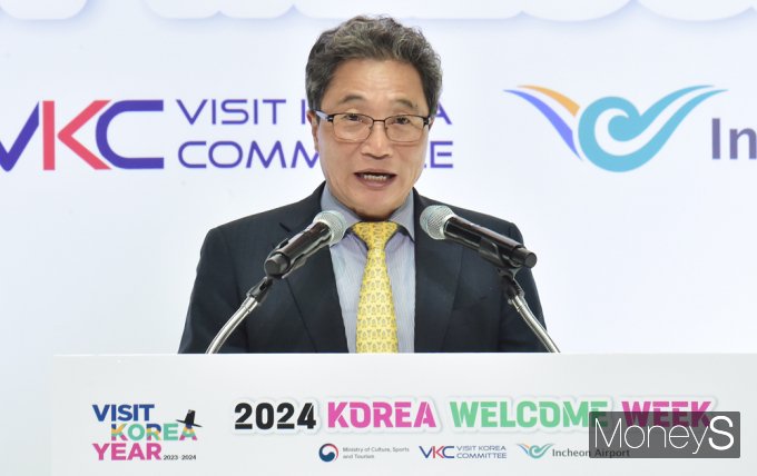 [머니S포토] 인천공항 이학재 