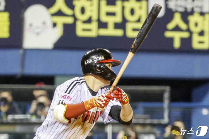 [사진] LG 박해민 '이거야!'