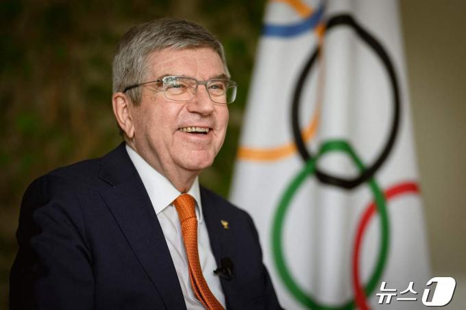 토마스 바흐 IOC 위원장 ⓒ AFP=뉴스1