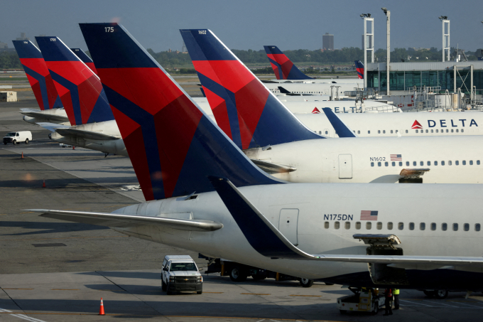 델타항공이 운항하던 보잉 B767 항공기가 비상 슬라이드 이탈로 회항하는 일이 벌어졌다. /사진=로이터