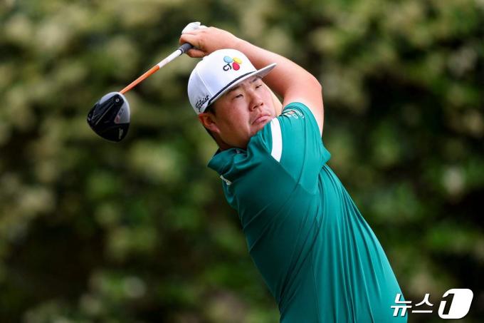 한국프로골프(KPGA) 코리안투어 우리금융 챔피언십 우승을 차지한 임성재. ⓒ AFP=뉴스1