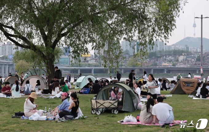 [사진] '즐거운 한강 나들이'