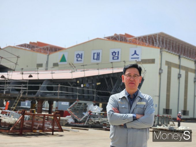 최지용 현대힘스 사장. /사진=최유빈 기자