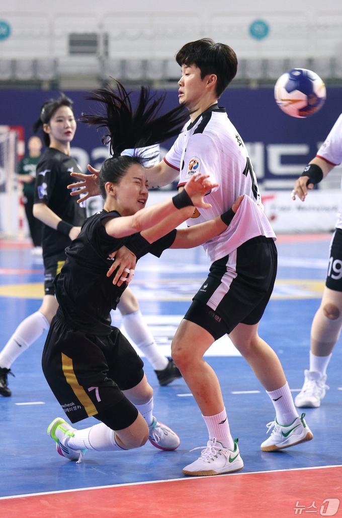 [사진] 삼척시청 최수지 'SK 잡아라'