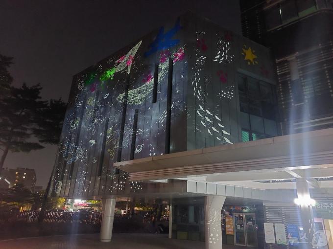 우주 별자리 야간 경관조명. (서울시 제공)ⓒ 뉴스1