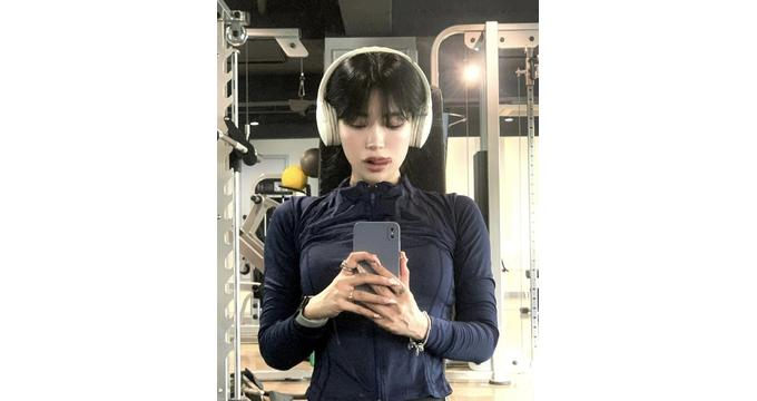 최준희가 몸무게를 49㎏까지 감량했다고 밝혔다. 사진은 최준희의 모습. /사진= 최준희 인스타그램 캡처 