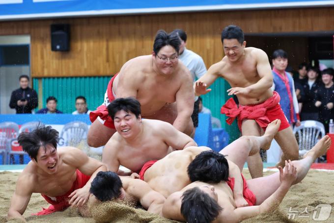 [사진] '우승이다!'