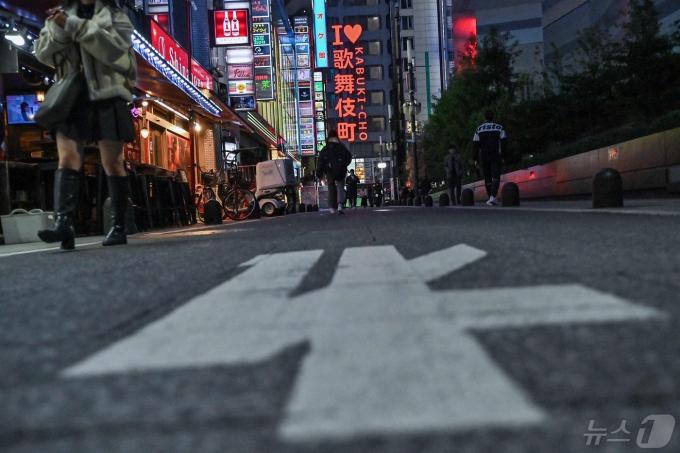도쿄 신주쿠구 가부키초 거리<자료 사진>ⓒ AFP=뉴스1