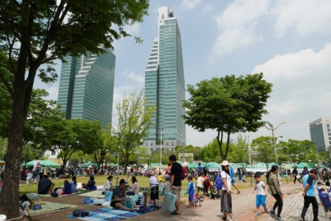 '안양시 가족사랑, 자연사랑, 행복놀이터' 행사 사진. / 사진제공=안양시
