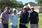 PGA투어 CJ컵 바이런 넬슨에서 만난 안병훈, 크리스 김, 메타 월드 피스, 사샤 부야치치(왼쪽부터)가 기념 촬영을 하고 있다. (CJ그룹 제공)