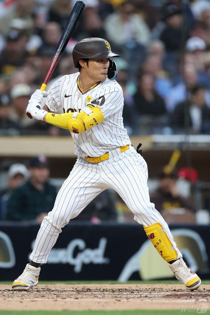 샌디에이고 파드리스의 김하성(29). ⓒ AFP=뉴스1
