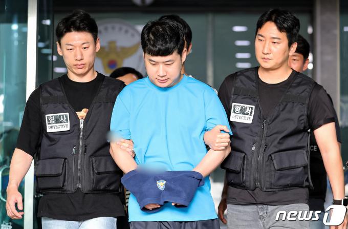 '신림동 흉기난동' 사건의 피고인 조선(34). (공동취재) 2023.7.28/뉴스1 ⓒ News1 유승관 기자