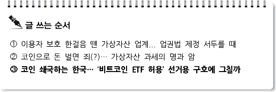 [S리포트] 코인 쇄국하는 한국… '비트코인 ETF 허용' 선거용 구호에 그칠까