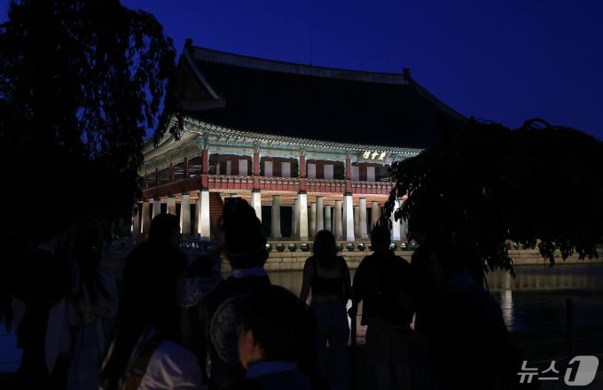 [사진] 아름다운 밤의 경복궁