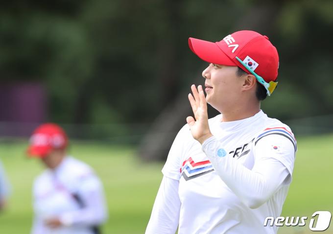 김효주는 도쿄 올림픽 당시 태극마크의 무게를 느꼈다고 했다. /뉴스1 DB ⓒ News1 송원영 기자