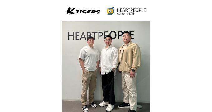 케이타이거즈 홀딩스와 하트피플이 태권도 서바이벌 오디션 프로그램 '프로젝트 K'를 제작한다. 사진은 한성덕 하트피플 대표(왼쪽부터), 이동철 케이타거즈 홀딩스 대표, 고희섭 하트피플 PD. /사진=케이타이거즈 홀딩스