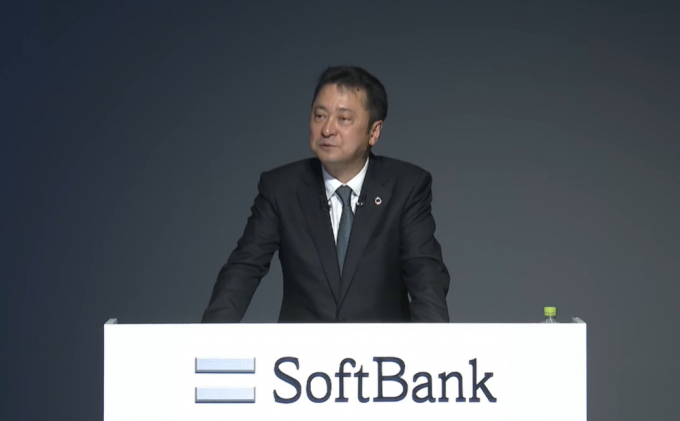 미야카와 준이치 소프트뱅크 CEO. /사진=소프트뱅크 컨퍼런스콜 캡처