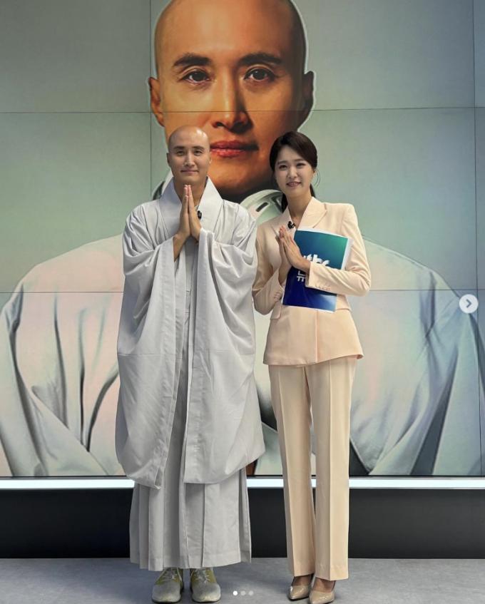 뉴진스님 JTBC '뉴스룸'