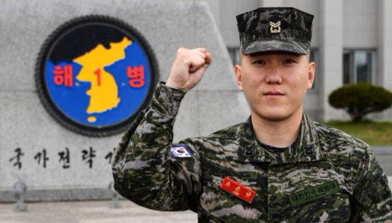 해병대 부사관이 친구인 해병대 예비역 병장과 함께 '몰카범'을 붙잡아 경찰에 넘겼다. 사진은 해병대 1사단 16연대에서 근무하는 조은규 중사 /사진=뉴스1(해병대 1사단 제공)  