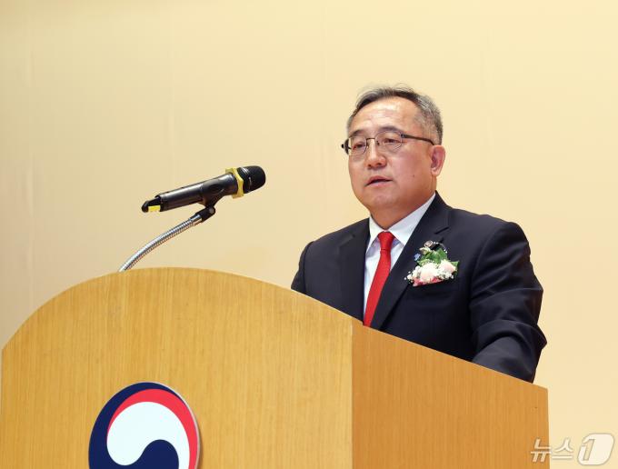 [사진] 취임사 하는 김종철 병무청장