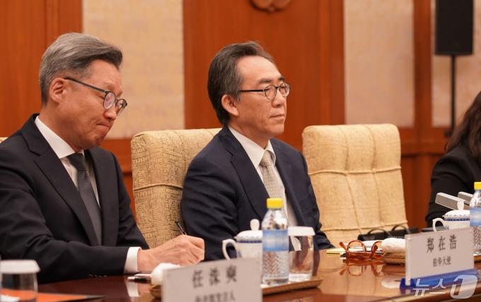 [사진] 조태열 장관, 한중 외교장관 회담 참석