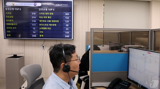 [사진] 경찰청 보이스피싱 통합대응센터