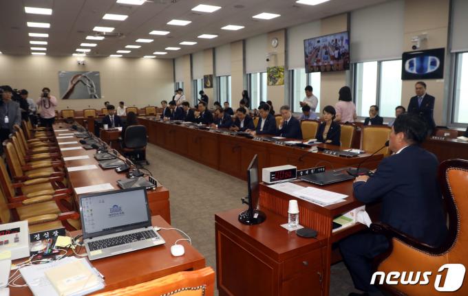 국회 과학기술정보방송통신위원회 전체회의. 뉴스1 ⓒ News1 황기선 기자