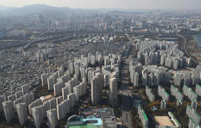 지난달 전국 주택종합 가격이 0.05% 내려 전월(-0.12%) 대비 낙폭이 줄었다. /사진=뉴스1