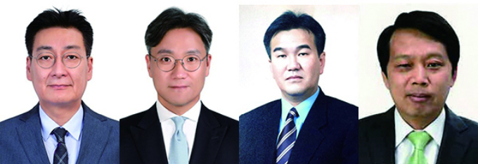 경기도 민선8기 '시즌2' 맞아 수석 보좌진을 신규 임명했다(사진 왼쪽으로부터 신봉훈 정책수석, 안정곤 비서실장, 김남수 정무수석, 이성 행정특보). / 사진제공=경기도