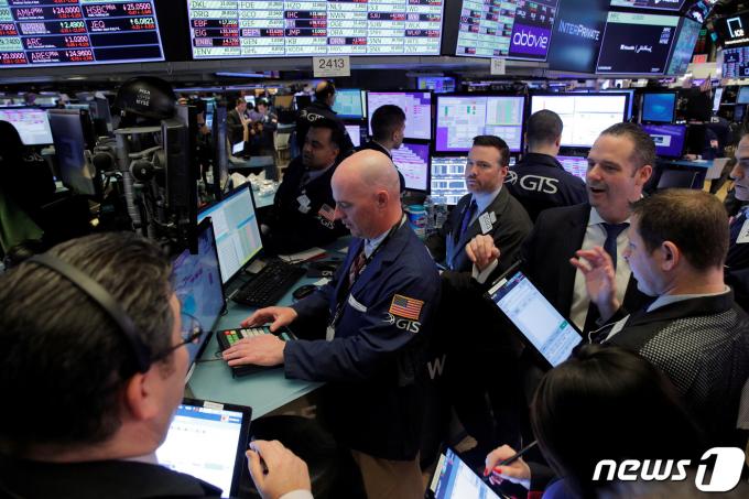 미국 뉴욕증권거래소(NYSE). ⓒ 로이터=뉴스1