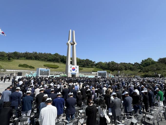 [사진] 5·18민주화운동 제44주년 기념식 엄수