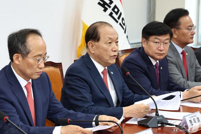 황우여 국민의힘 비상대책위원장. 2024.5.16/뉴스1 ⓒ News1 구윤성 기자