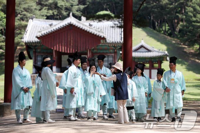 [사진] 동구릉에서 열린 '태조의 천명을 찾아라'